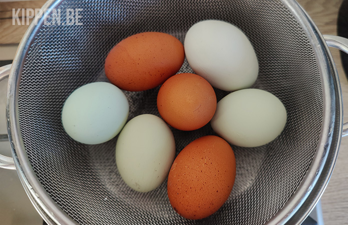 eieren stomen kan helpen om gemakkelijker eieren te pellen